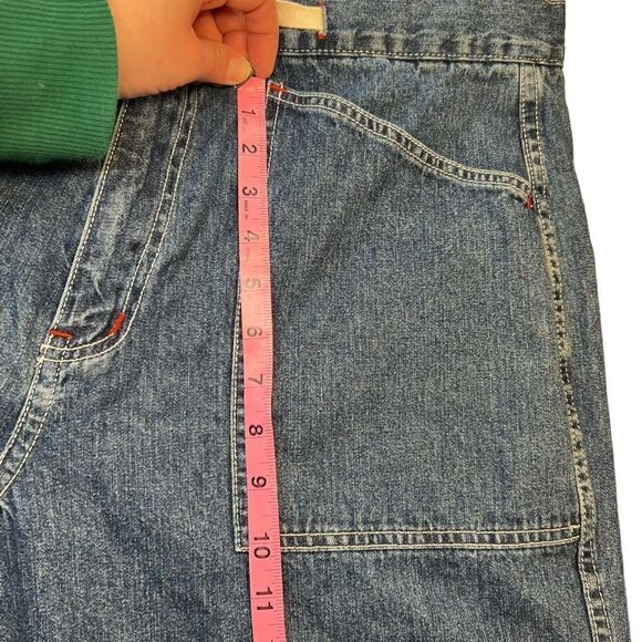 Forenza Womens baggy Jnco style wide leg Pockets Vintage Denim 16 - Picture 5 of 16